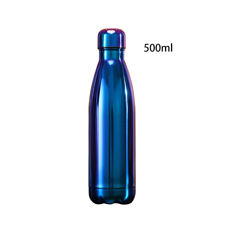 17Oz Colorful Electroplating Double Wall Insulated Sports Bottle 7