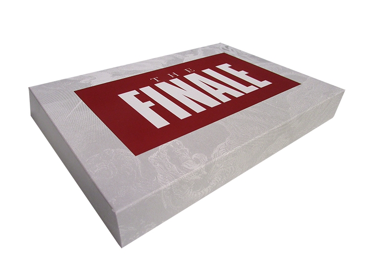 11" x 8" x 1-1/2" - Fold Above Box Chipboard Box 1