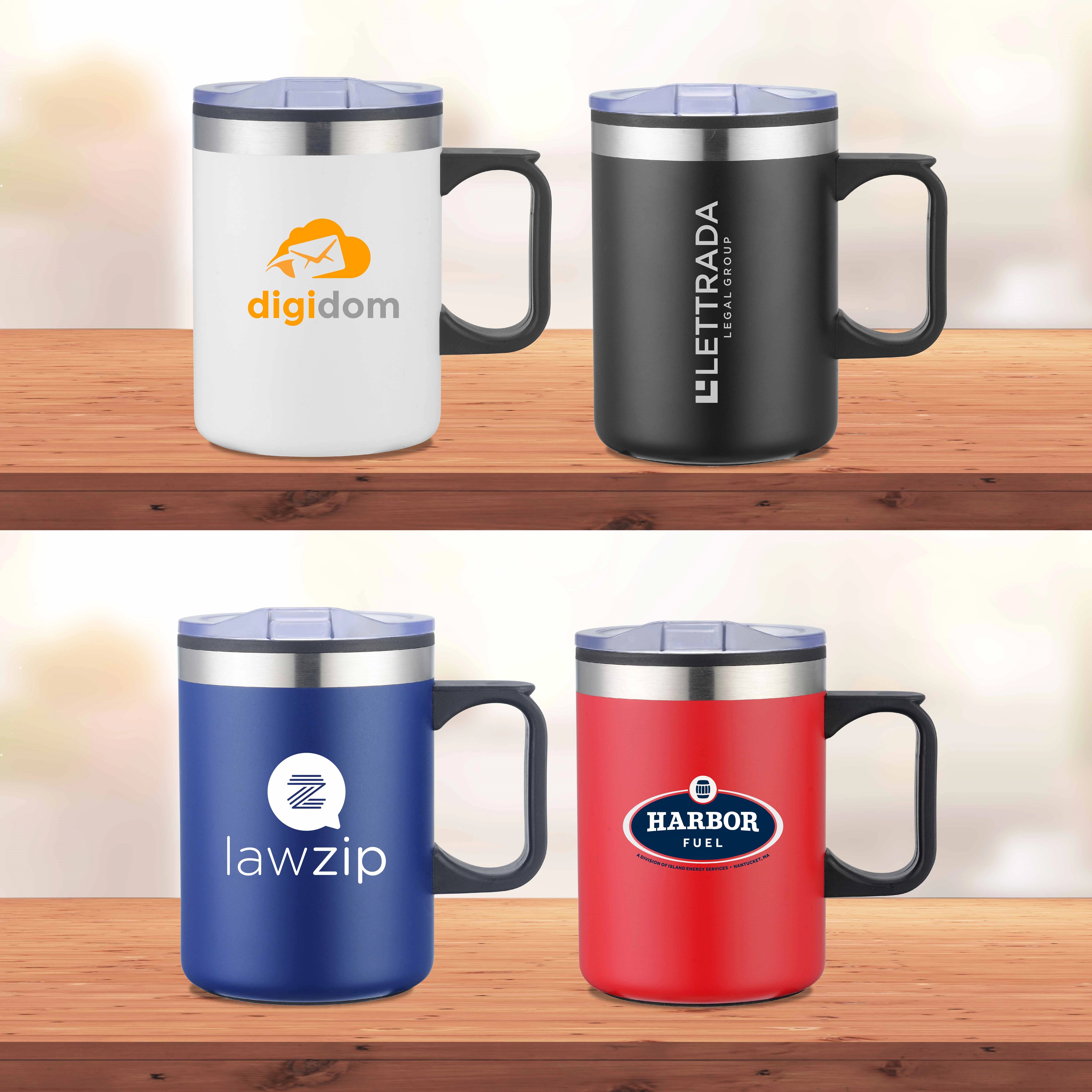 RICHMOND - 14 OZ CAMPING MUG WITH HANDLE 1