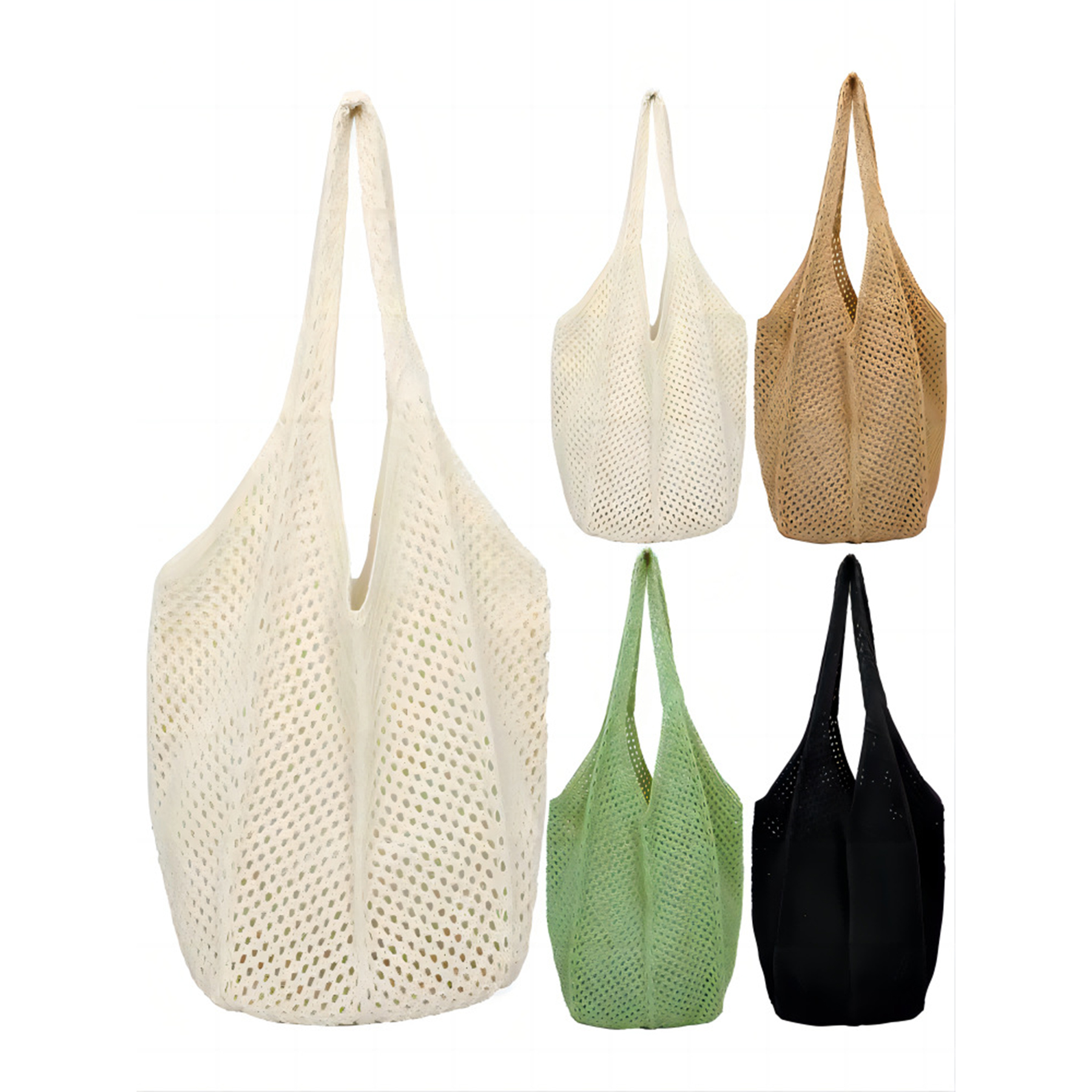 Chic Crochet Tote Bag 2