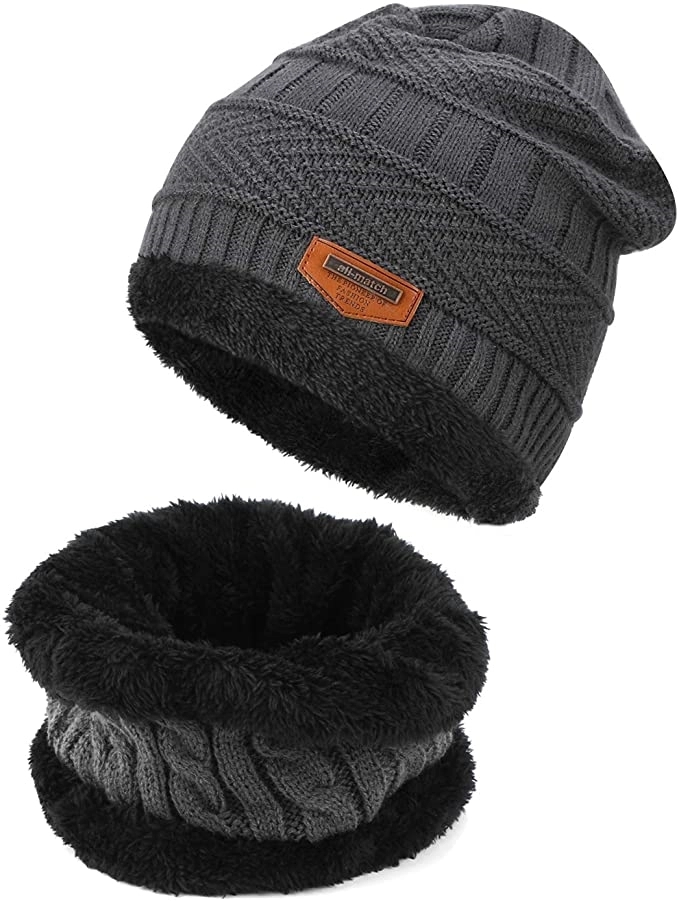 Beanies Hat Scarf Set 2