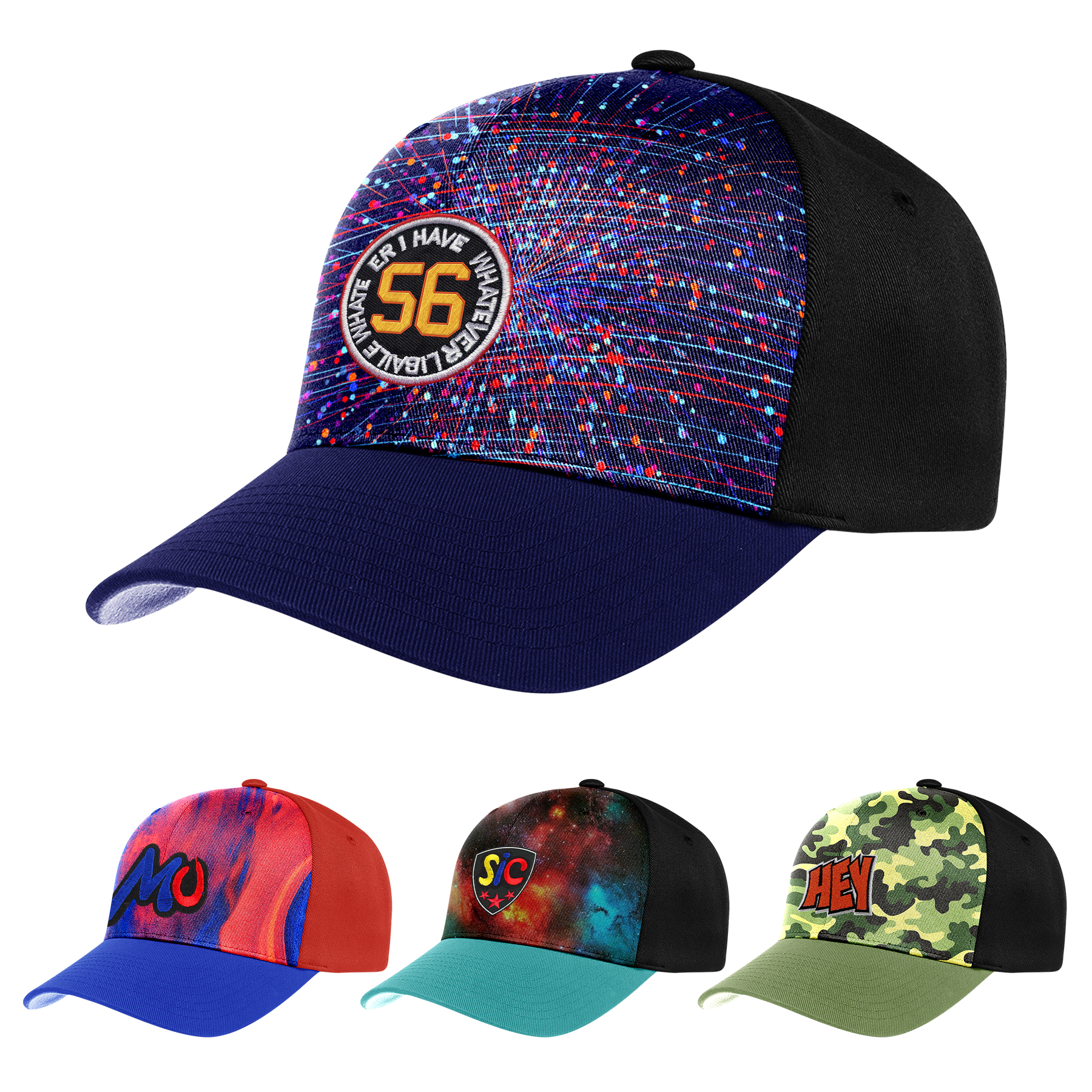 Curved Bill Baseball Cap 2