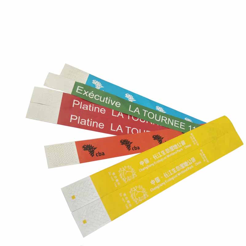disposable waterproof wristband perfect item for event festival tickets 2
