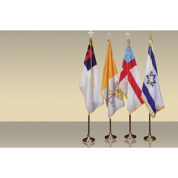 Religious Indoor Deluxe Flag Kit - 4' x 6' 2