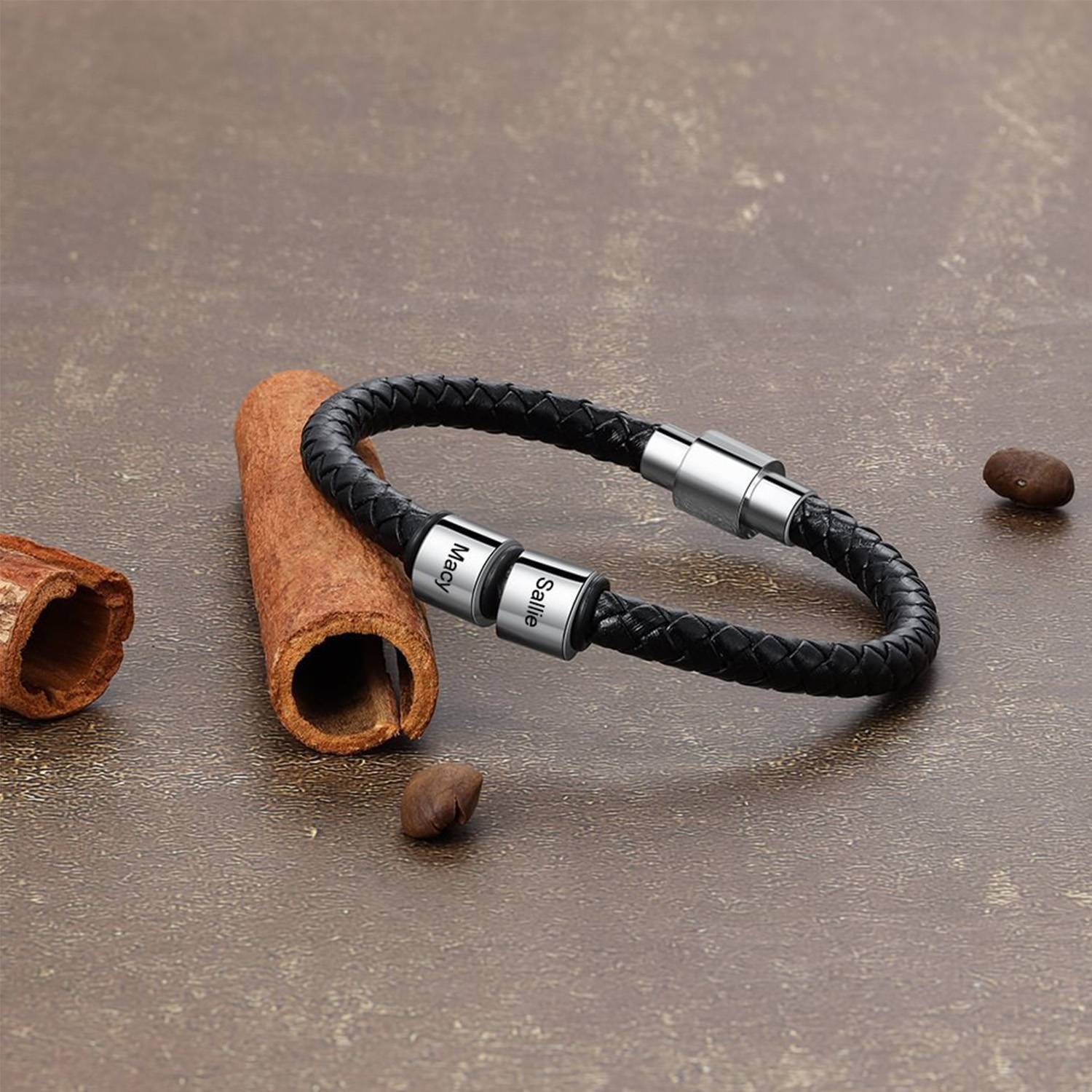 Leather rope bracelet 5