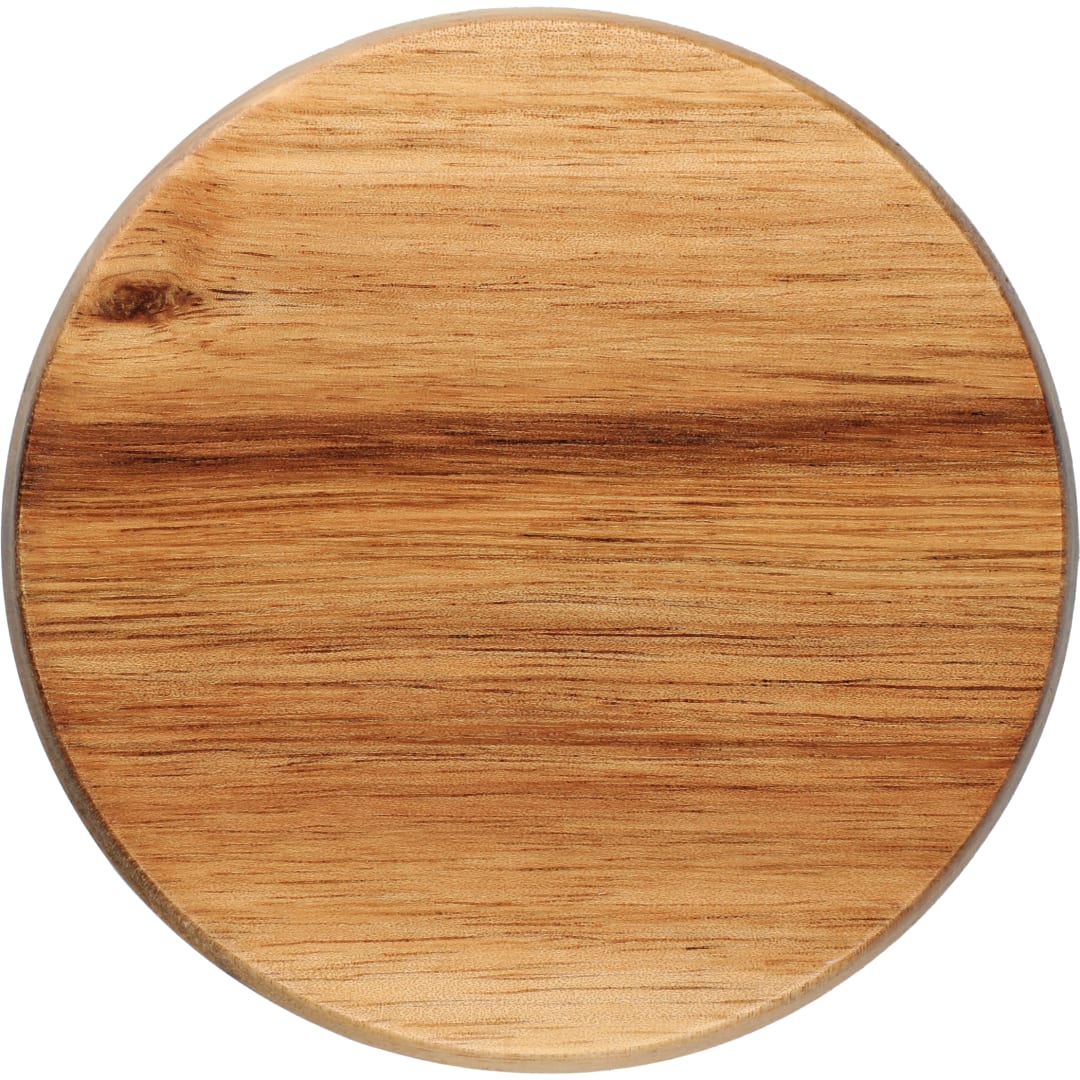 Tahoe Tea & Coffee Ceramic Mug with Wood Lid 16oz 34