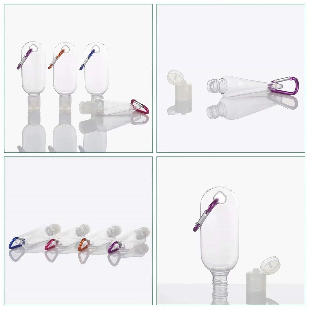 Hand Sanitizer Travel Bottles with Keychain 5
