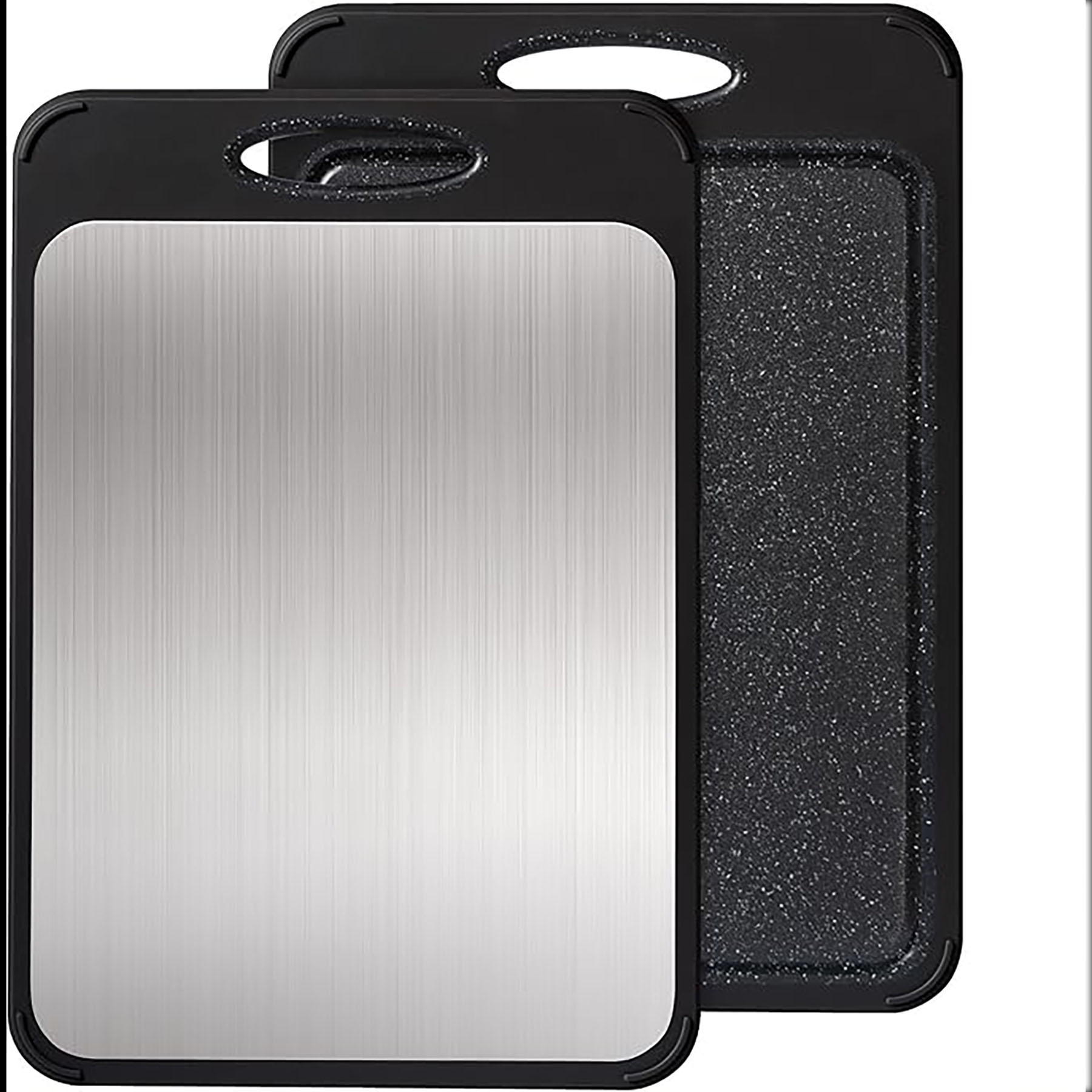 Double Sided Stainless Steel Cutting Board 4