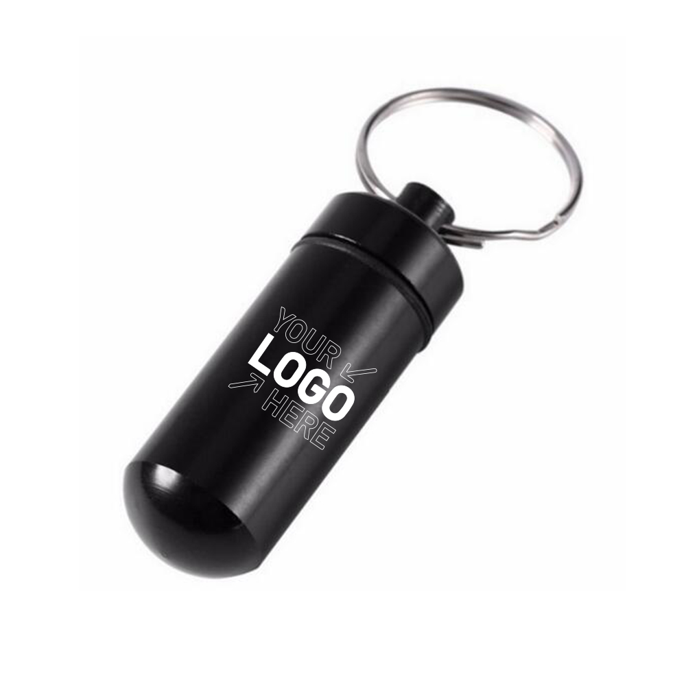Waterproof Aluminum Pill Holders Storage Drug Container 5