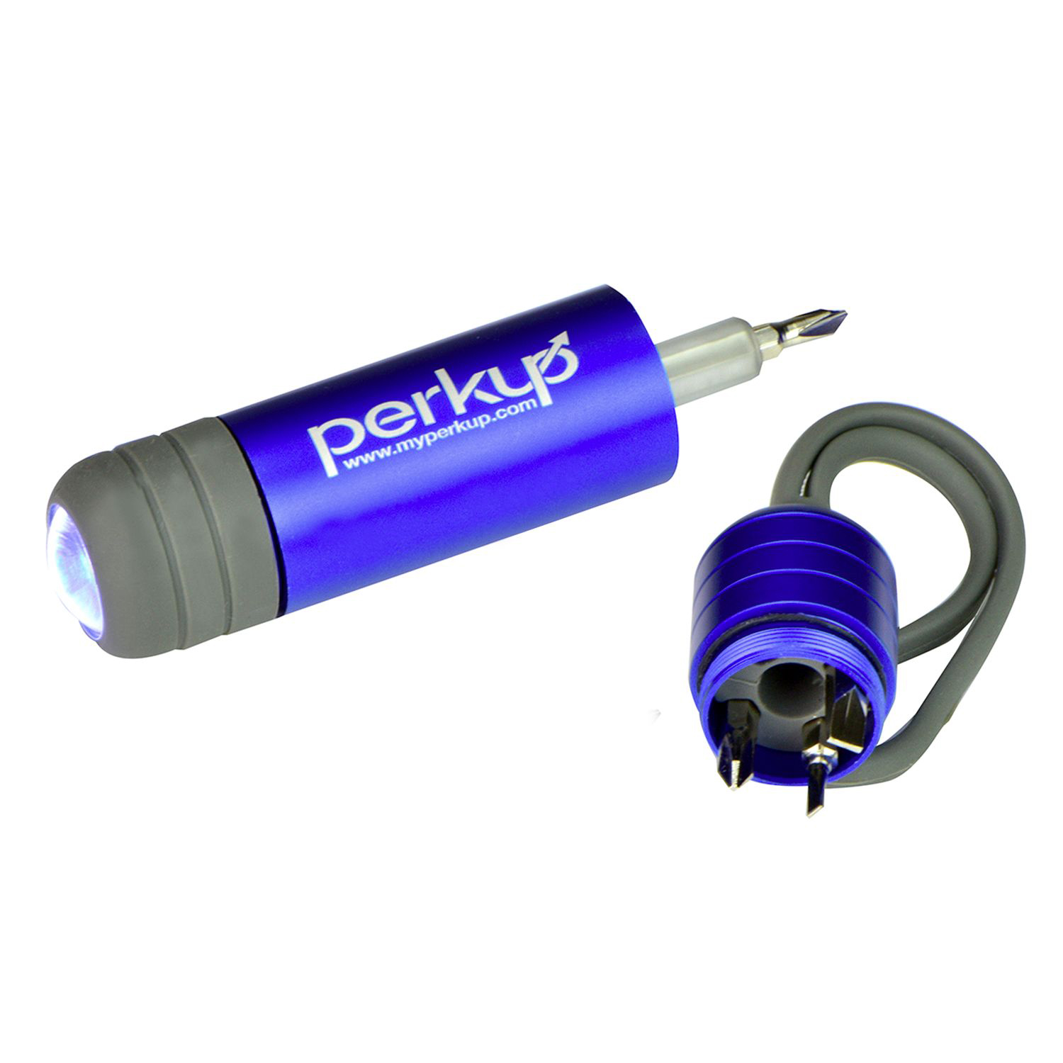 Silicone Strap Flashlight Screwdriver 6