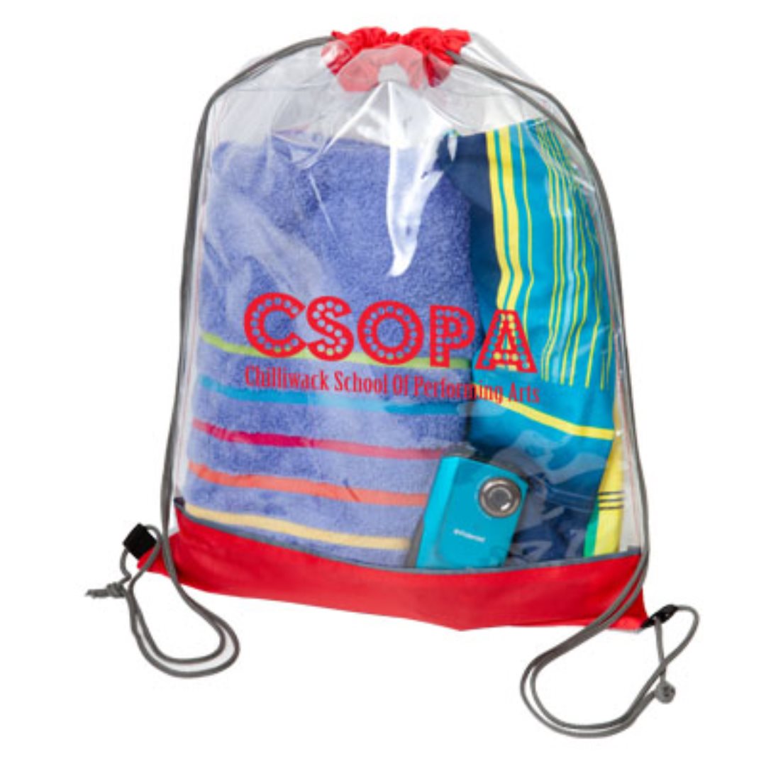 Transparent Drawstring Bag 5