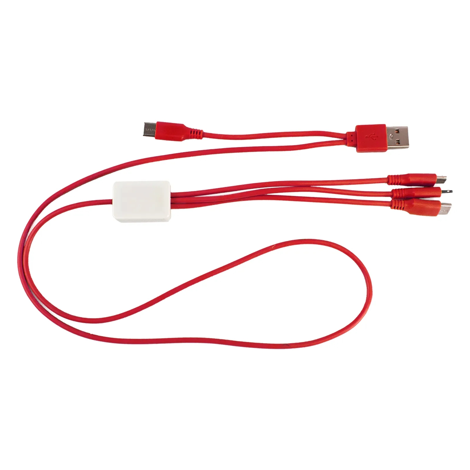 Dual Input 3' Snap Colorful Cable 10