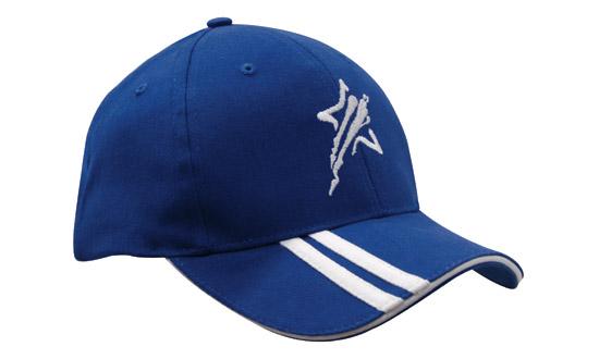 Brushed heavy cotton with double strip on the visor 3