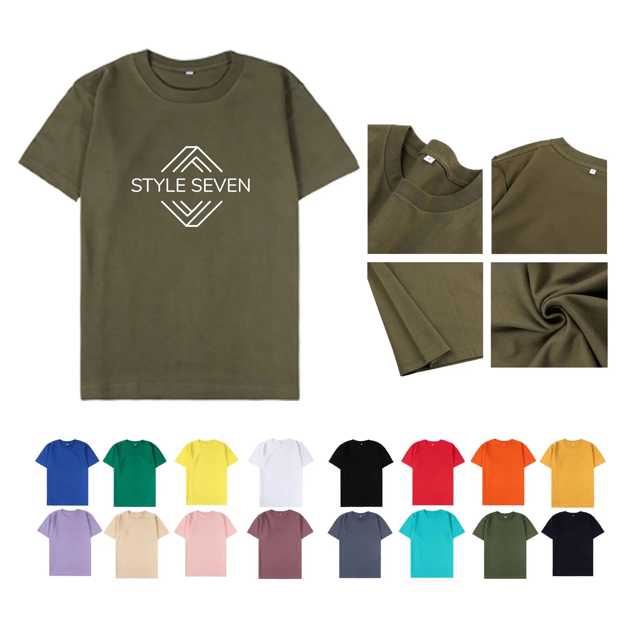 230 GSM Ultimate Crewneck T Shirt