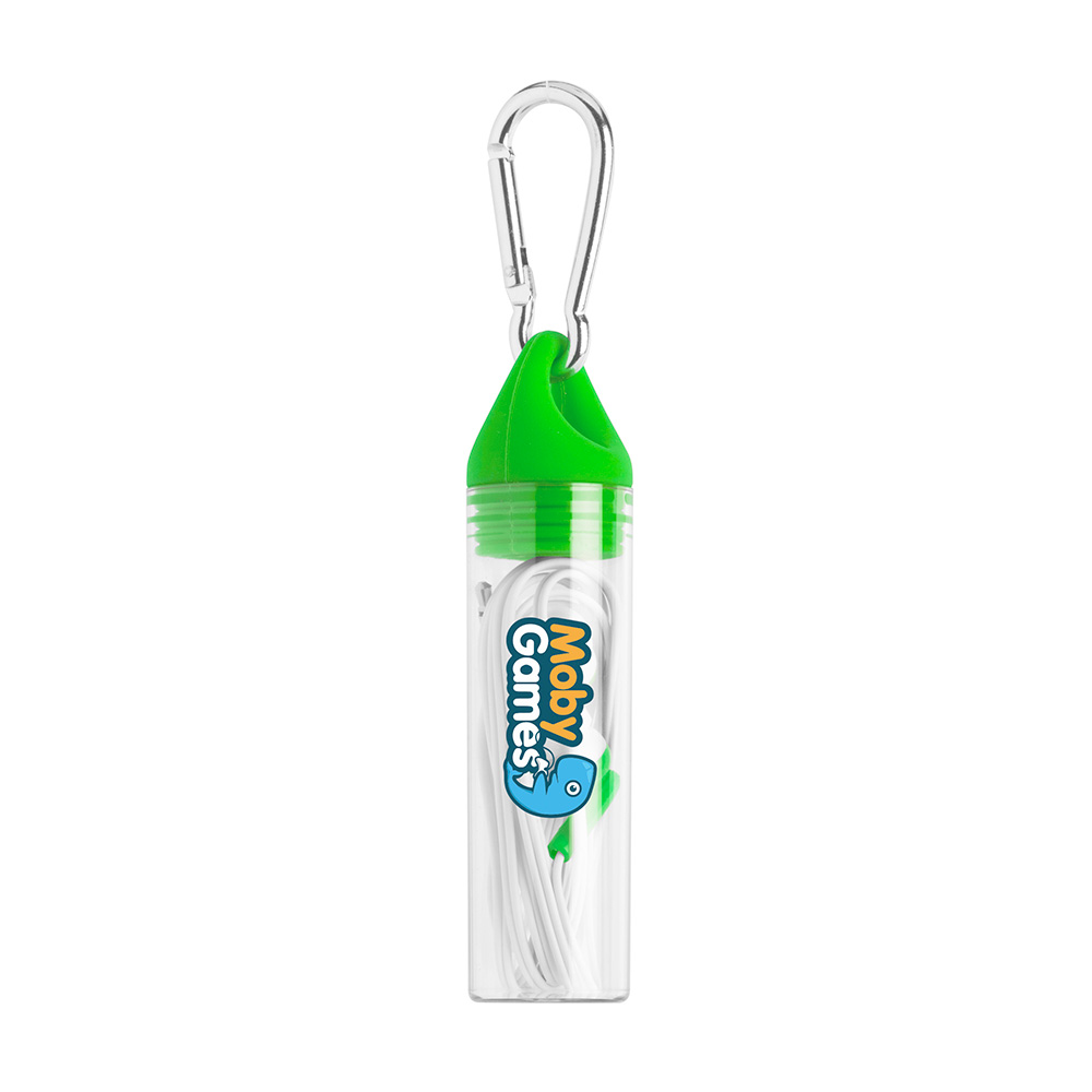 2-in-1 Earbuds with Case and Carabiner 8