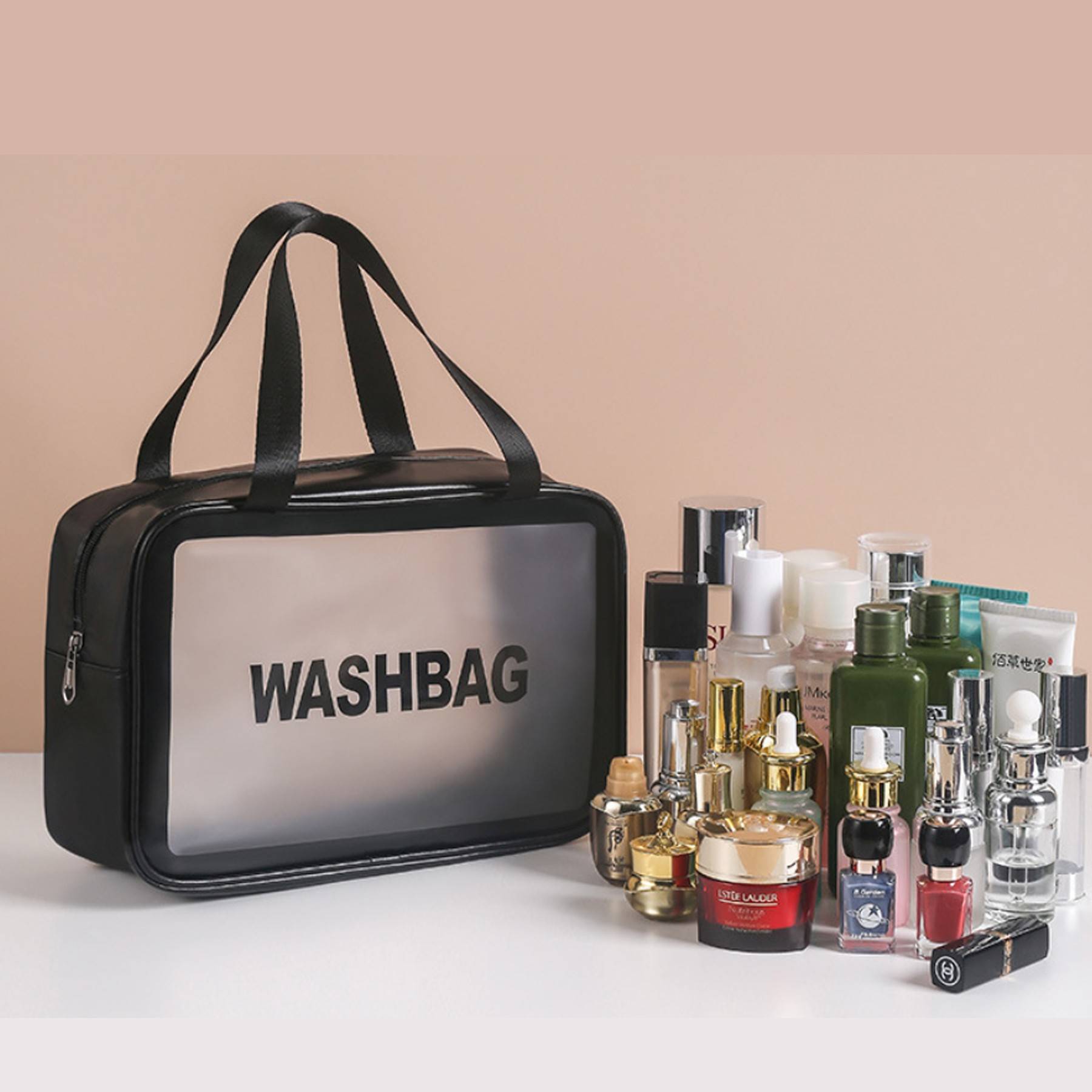 Transparent Travel Storage Pouch Toiletry Bag 1