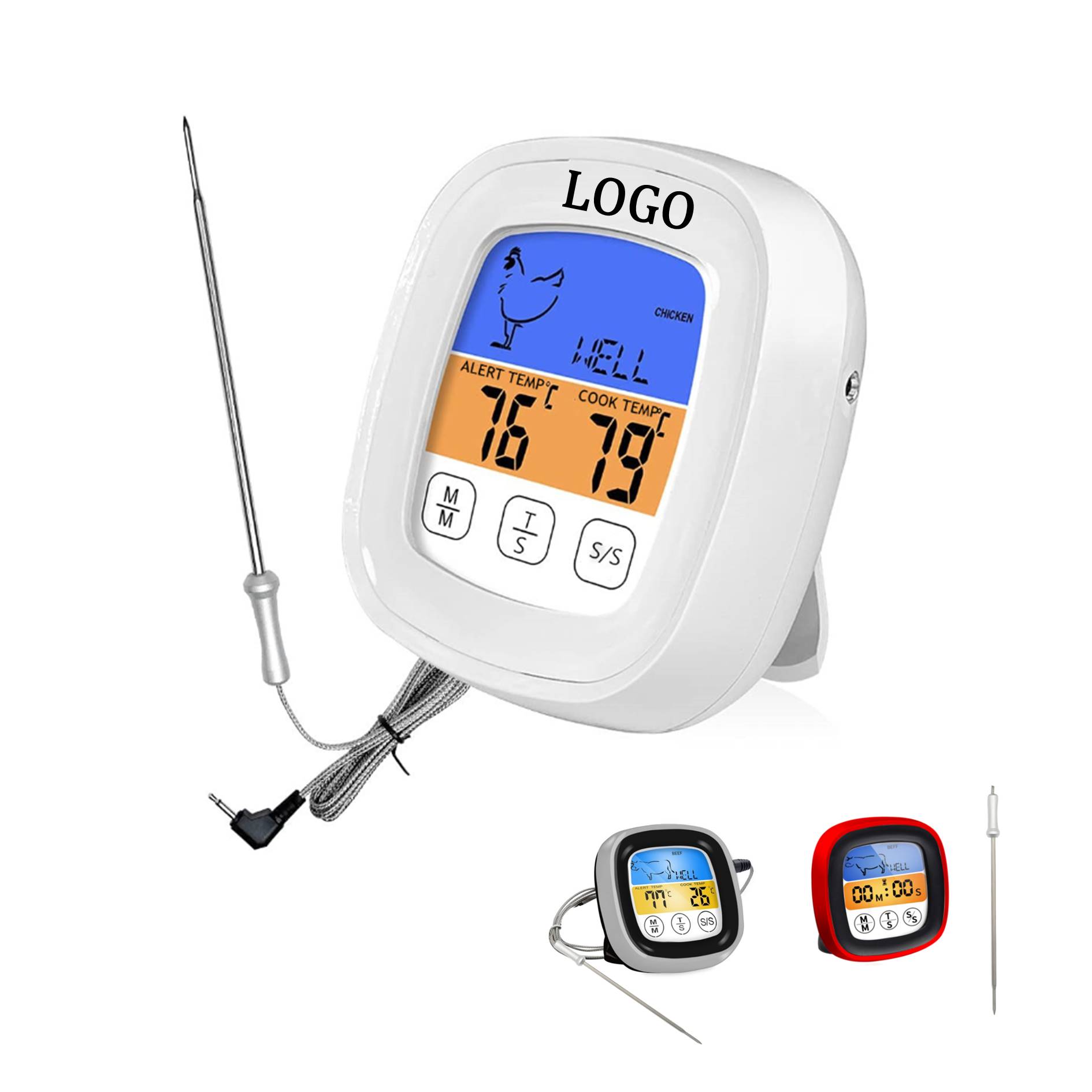 Instant Read Food Thermometer For Cooking 3