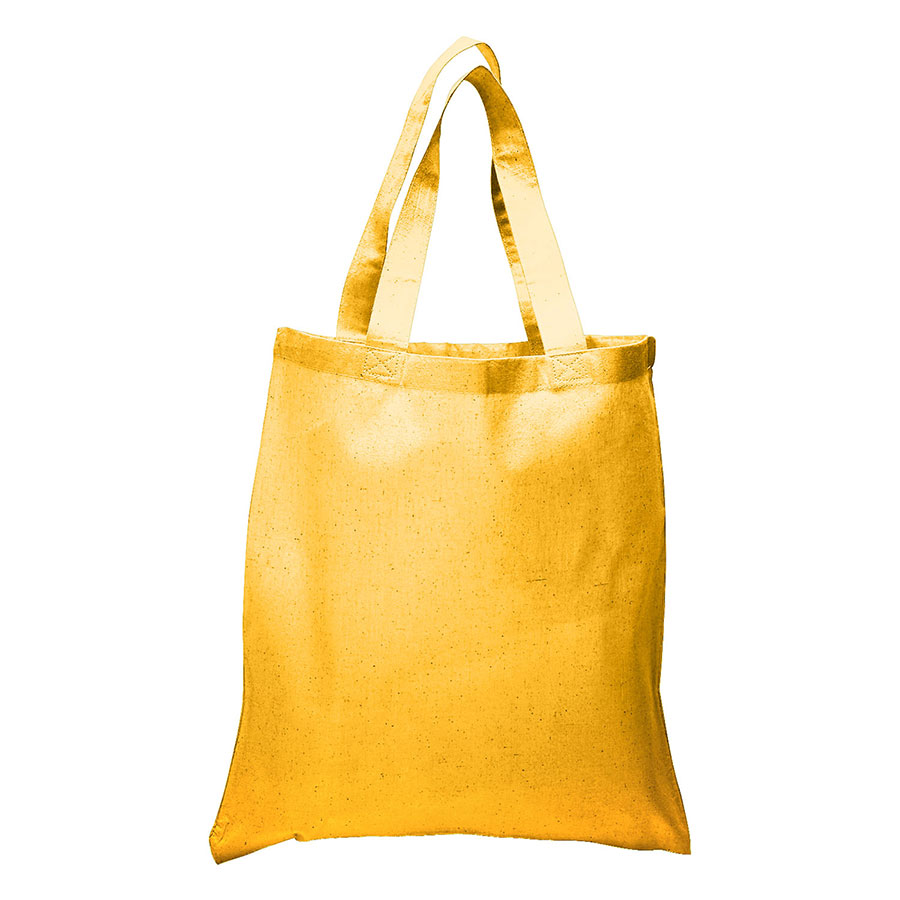 Value 6 oz Cotton Canvas Tote Bag - 15"W x 16"H x 21"Handle 7