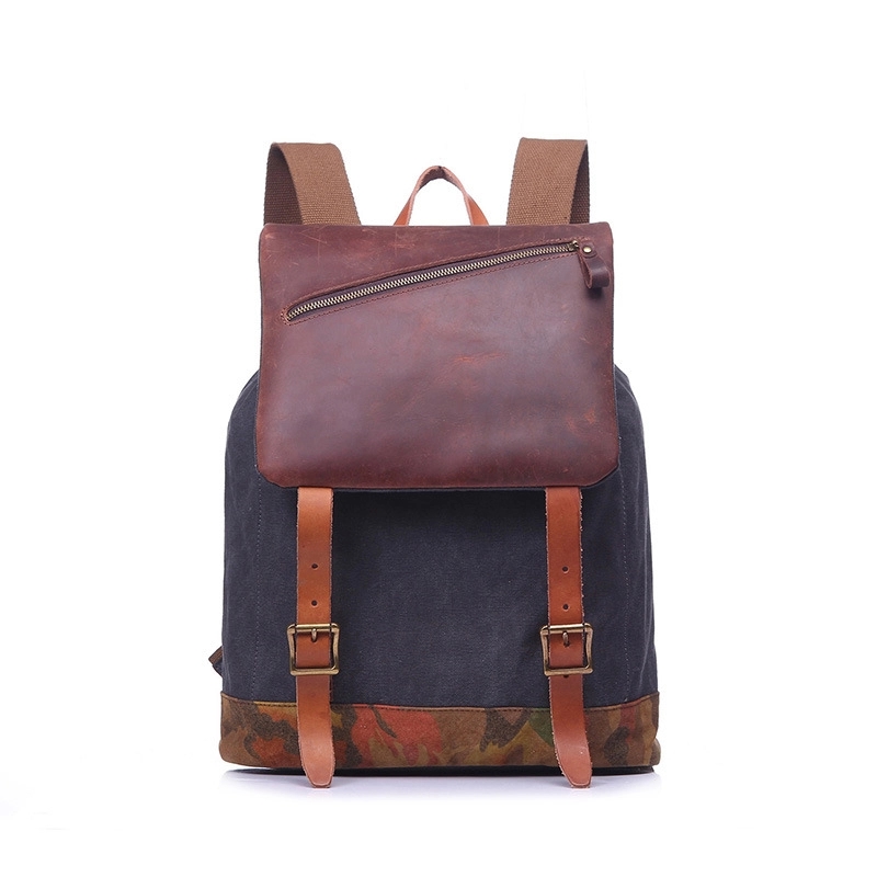 Vintage Urban leather Backpack 6