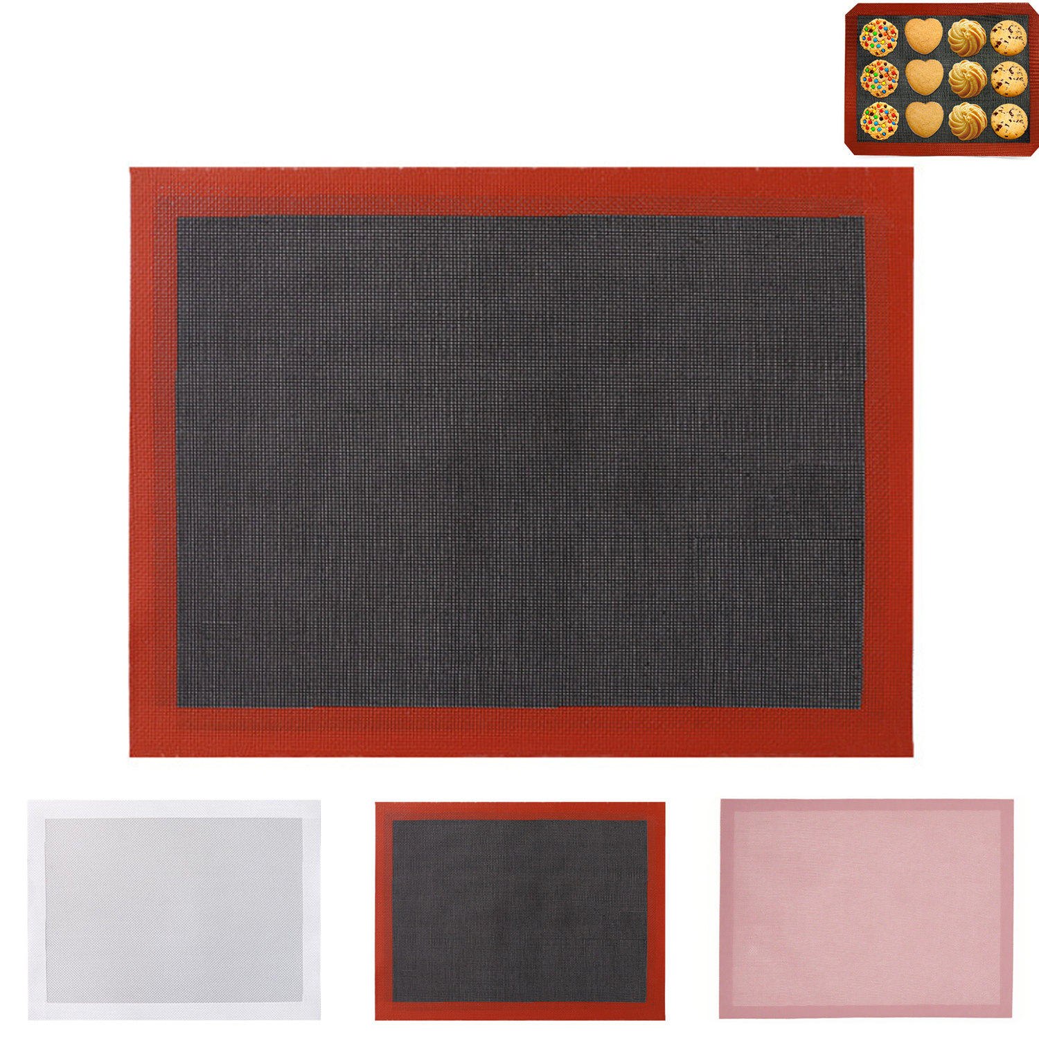 Silicone Mesh Breathable Baking Mat 10