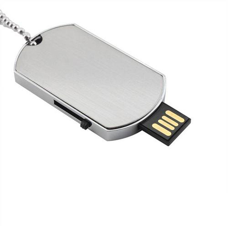Push Pull USB Flash Drive with Key Chain 8