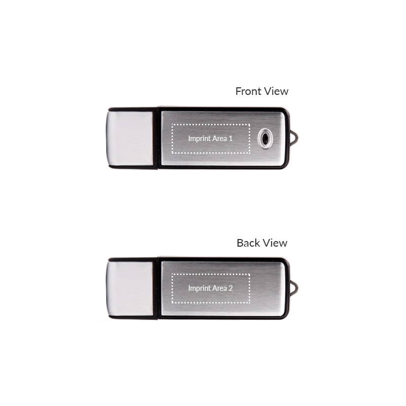 Classic Translucent LED USB Flash Drive, 4GB 7