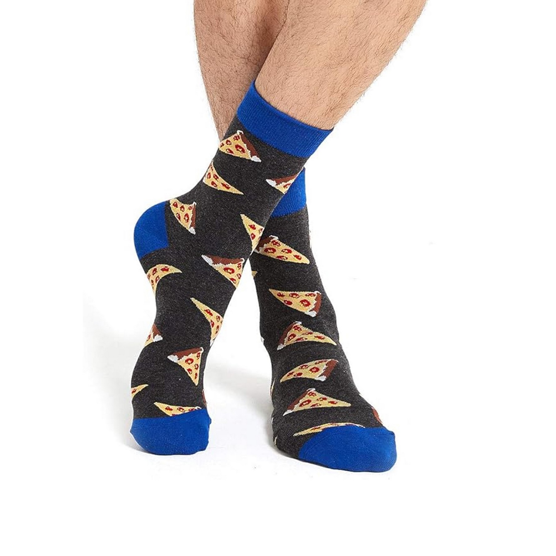 Custom Knit Cotton Crew Jacquard Socks 8