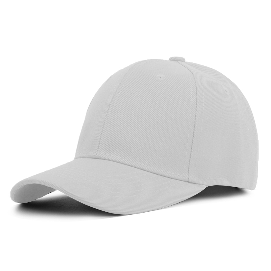 Stock Solid Color Polyester 6-Panel Cap 8
