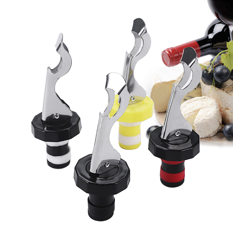 Wine Stoppers, Food-safe Silicone Bottle Stoppers 2