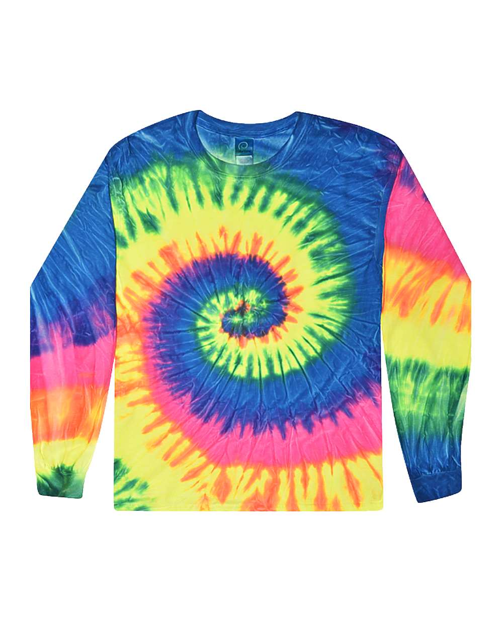 Unisex Tie-Dyed Long Sleeve T-Shirt - 2000 92