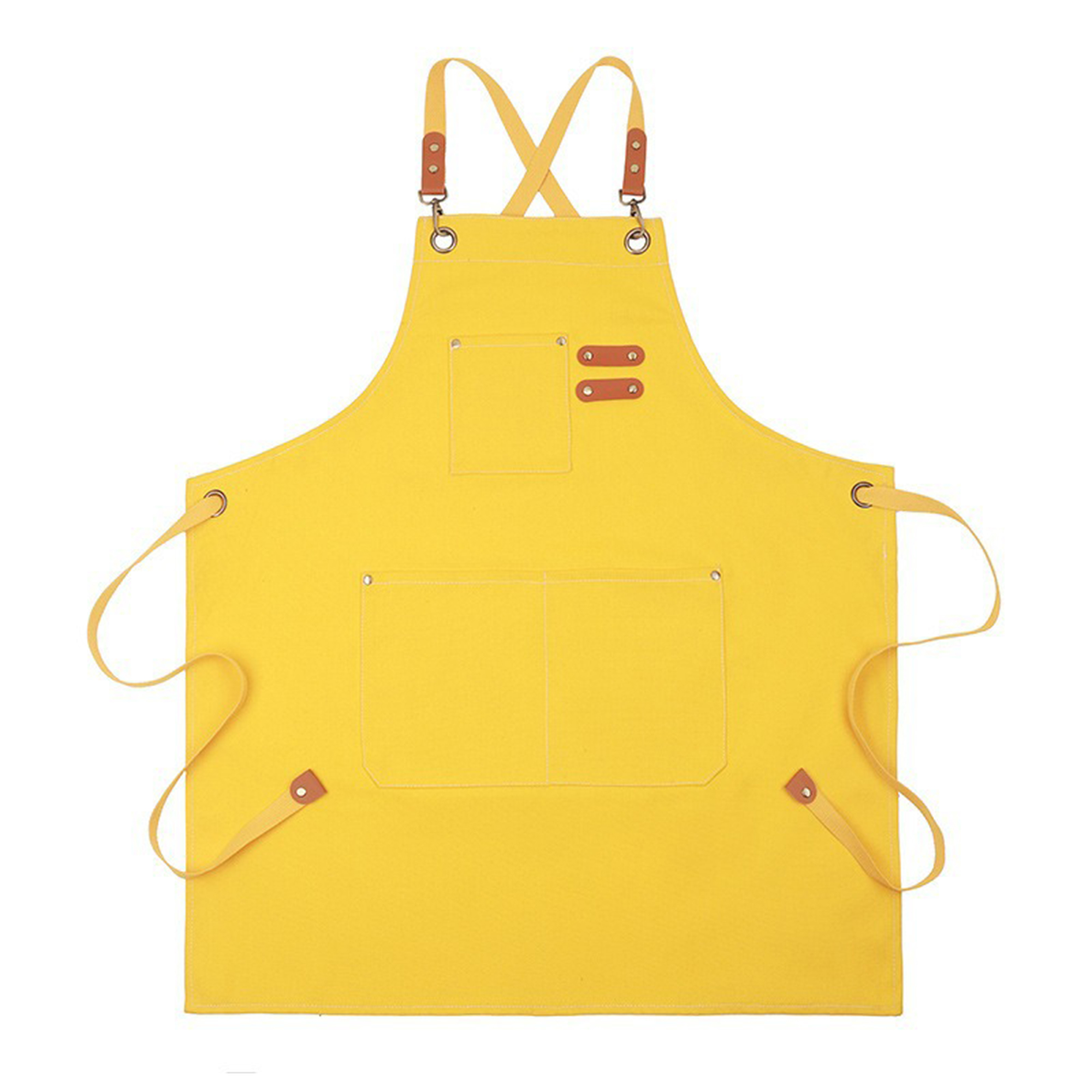 Canvas Cross Back Chef Apron 7