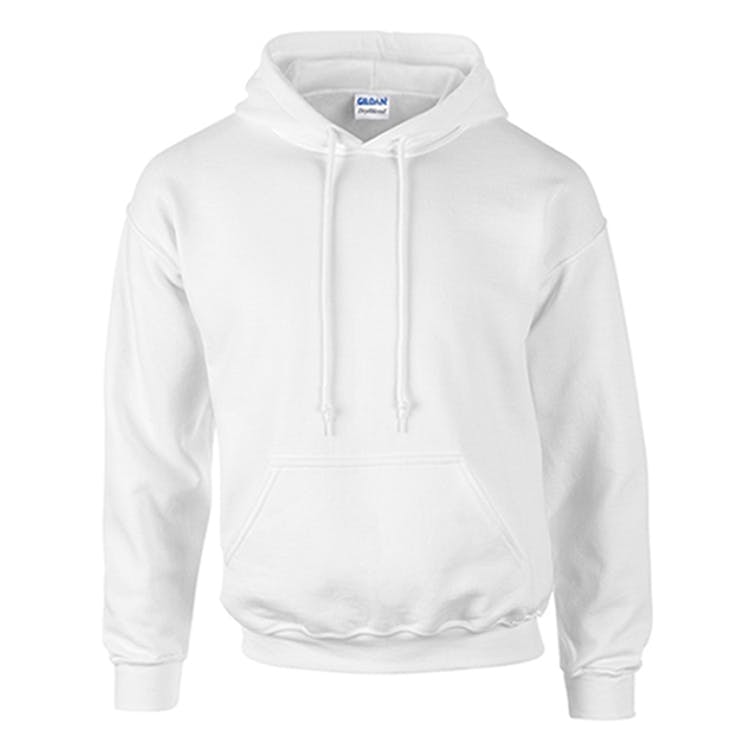 Irregular Gildan Heavy Blend Hoodies White XL 1