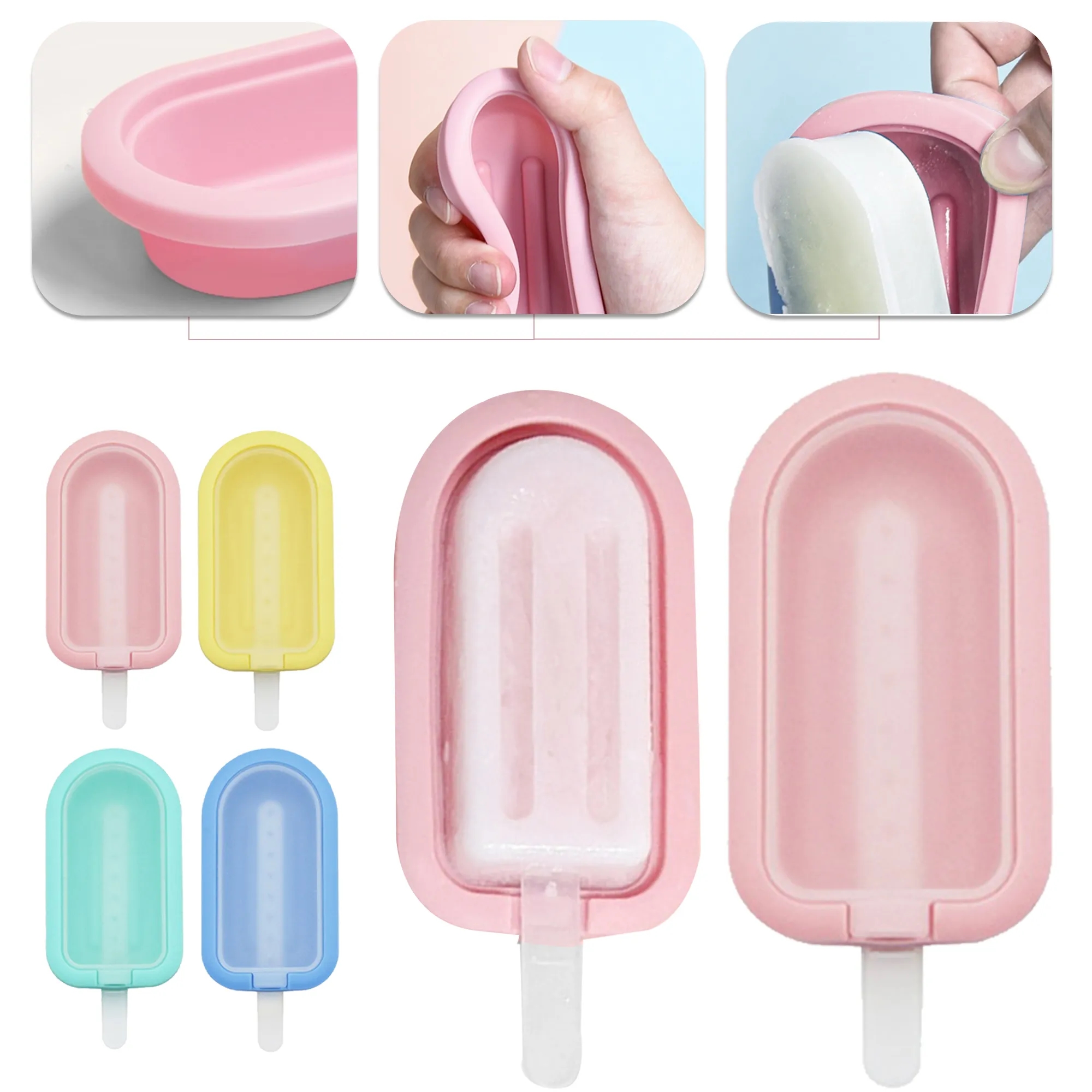 Silicone Popsicle Mold