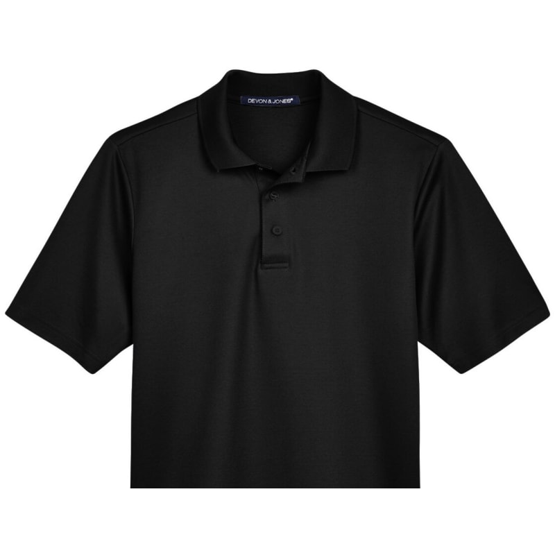 Devon & Jones CrownLux Performance™ Men's Plaited Polo 18