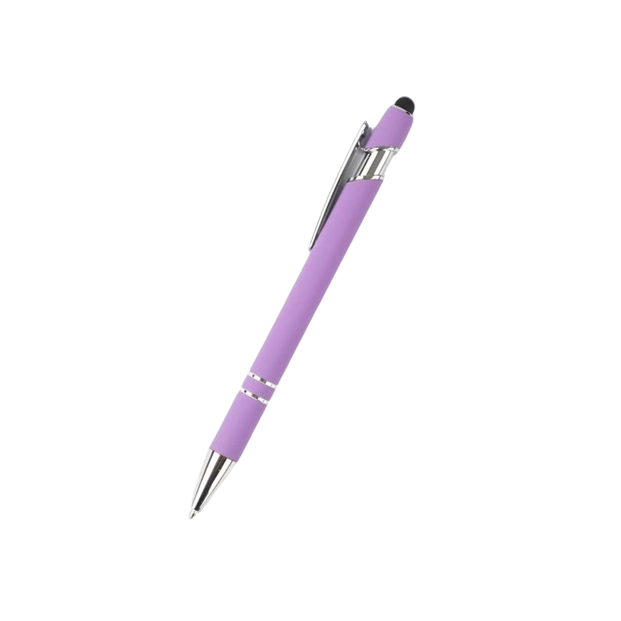 Two In One Stylus Ballpoint Pen Aluminum Barrel 17