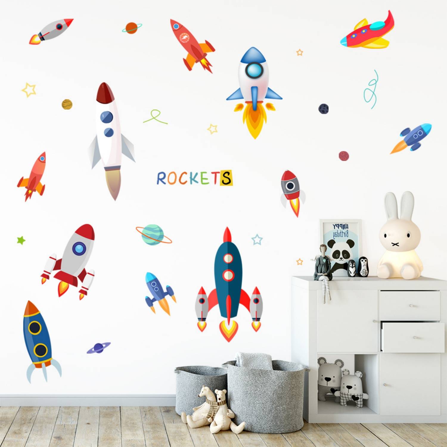 Waterproof Background Decorative Wall Sticker 4