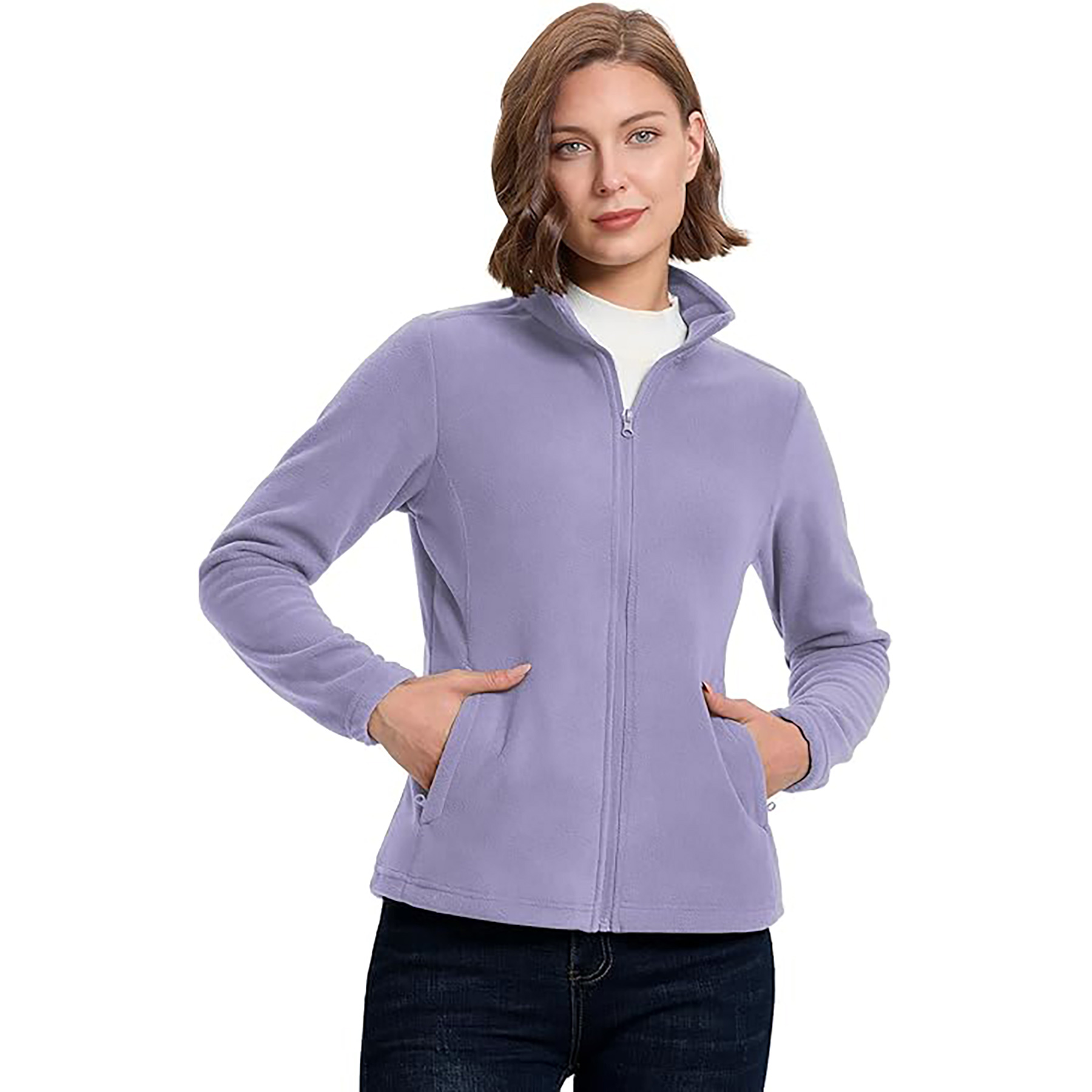 Zip Up Fleece Jacket 9
