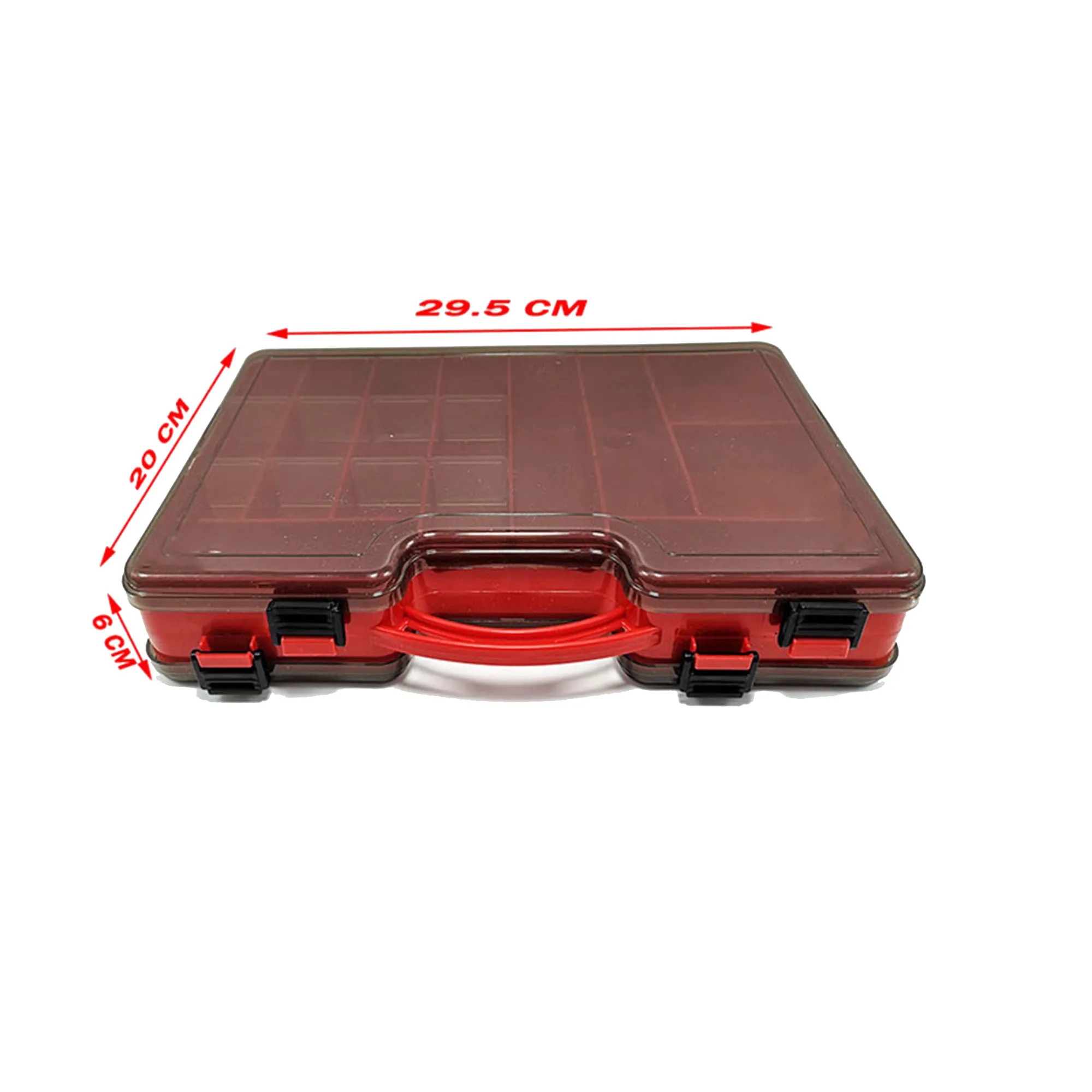 MOQ10 Double-layer Plastic Fishing Bait Box 3