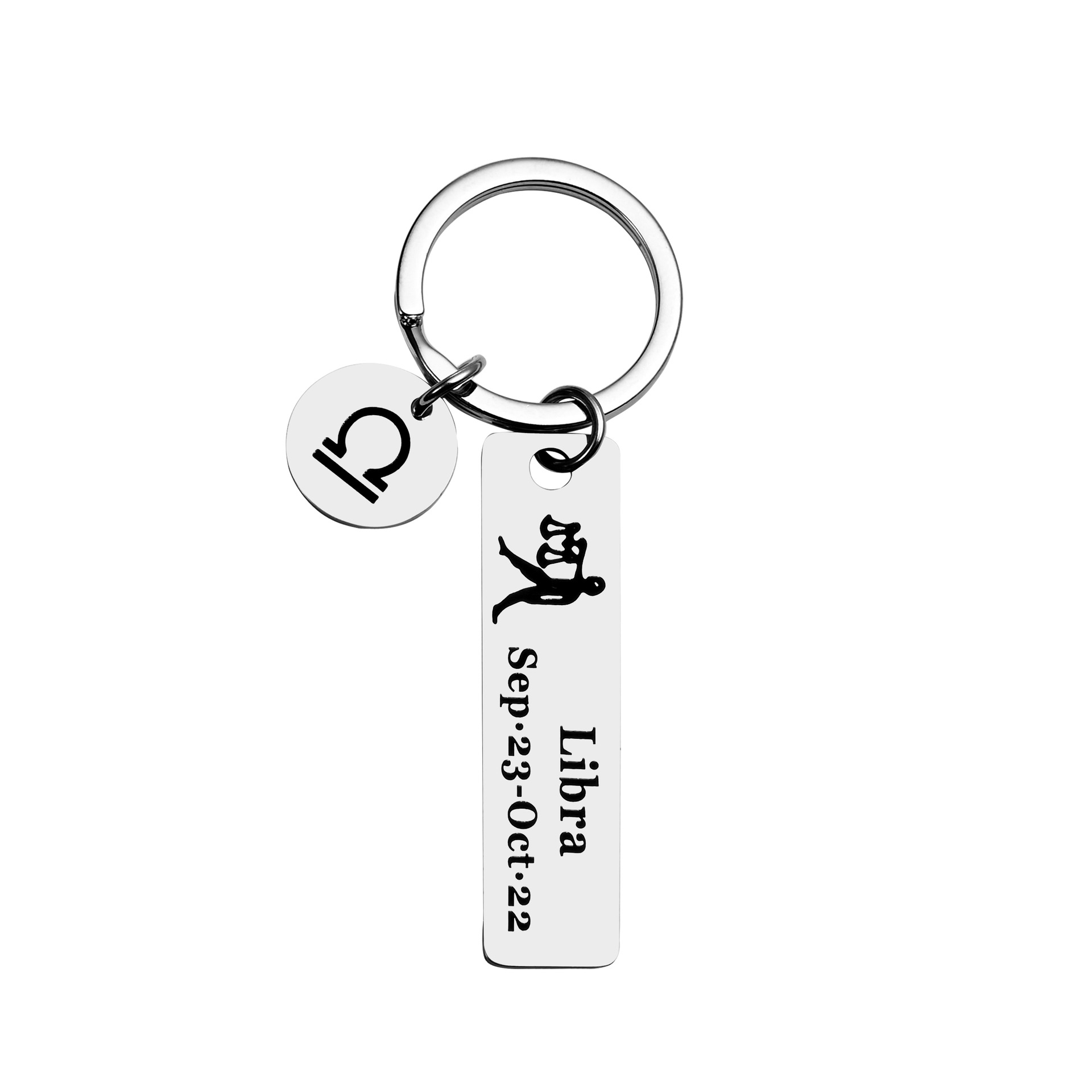 Stainless Steel Pendants Keychain 2
