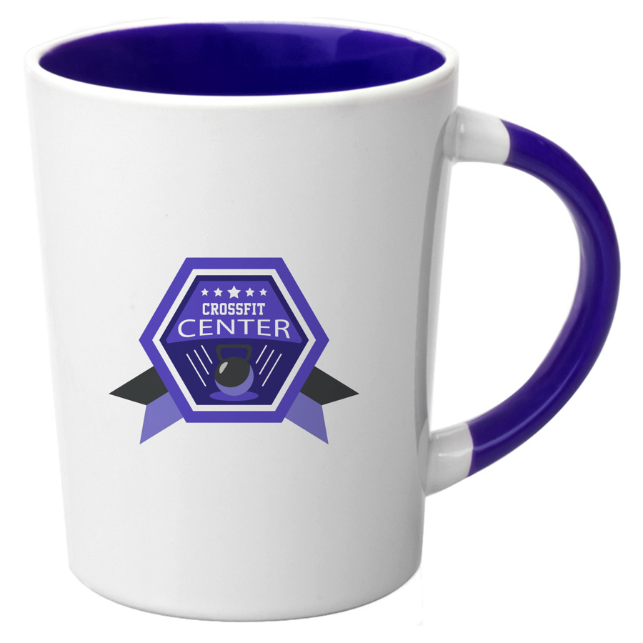 13 oz. Albany Two-Tone Latte Personalized Mug 16