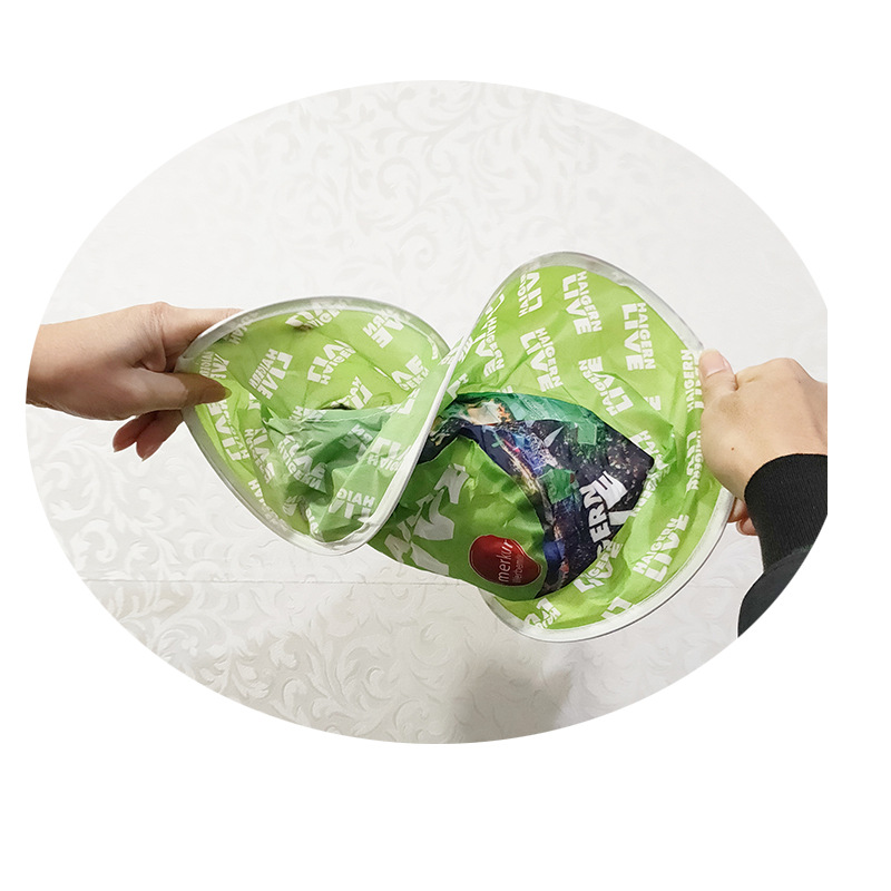 Advertising Foldable Wide Brim Sun Bucket Hat with Pouch 3