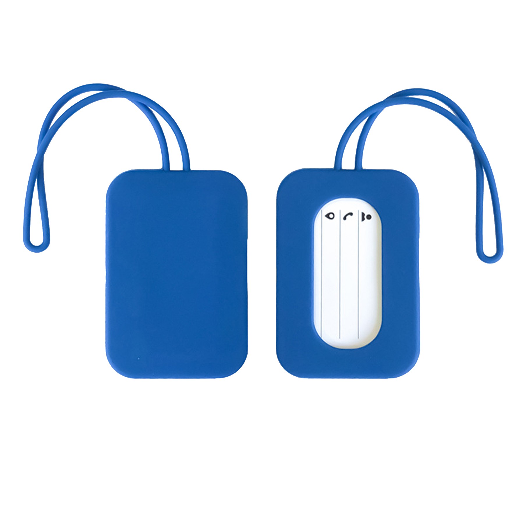 Silicone Luggage Tag with Name ID Card 3