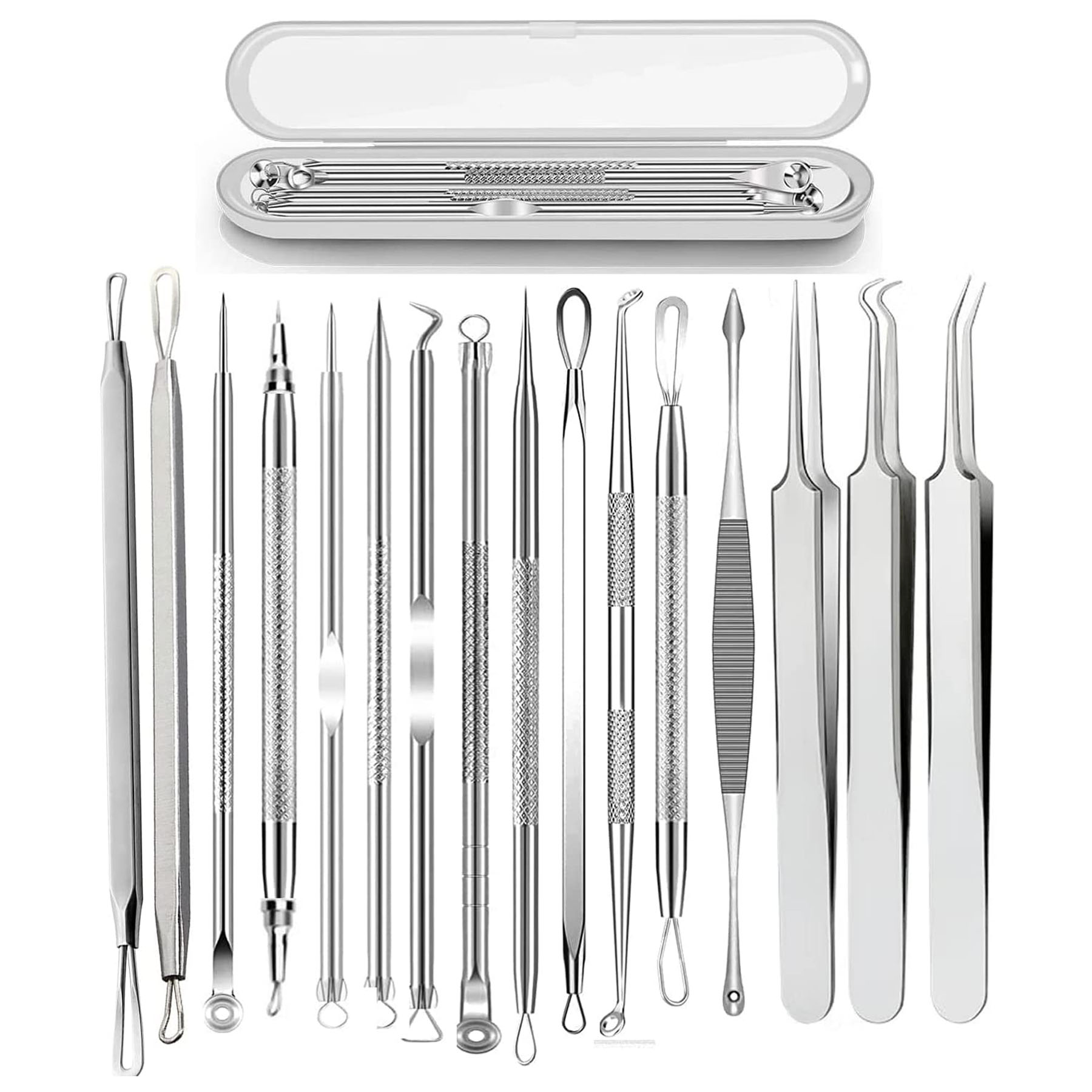 Blackhead Remover 16pcs Kit with Portable Box