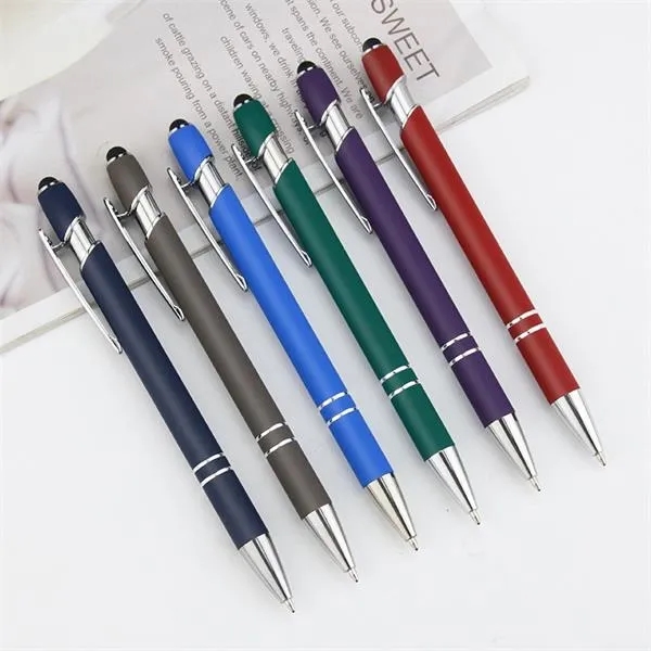 Rita Soft Touch Rubber Pen 1