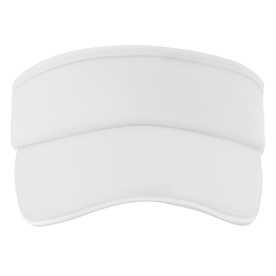Stock Solid Color Cotton Twill Sandwich Visor 5