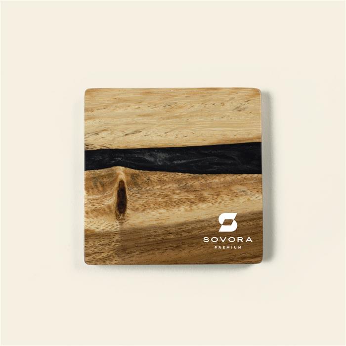 Acacia Coaster Set 5