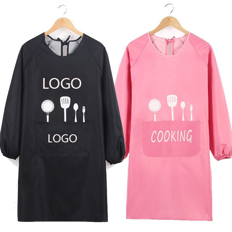 Waterproof Long Sleeve Adults Kitchen Aprons Overalls 2