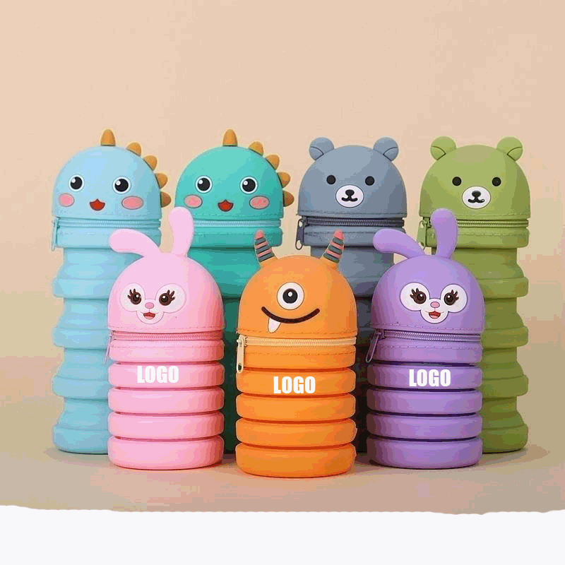Silicone Retractable Pencil Case 2