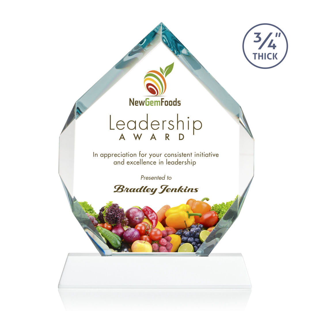 Royal Diamond VividPrint™ Award on Newhaven - White 6