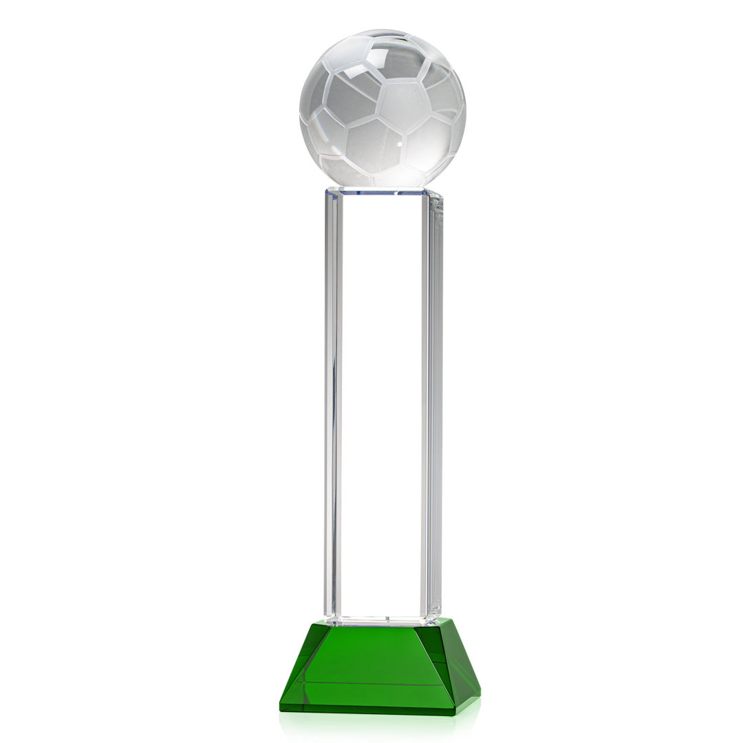 Soccer Ball VividPrint™ Award on Stowe - Green 8